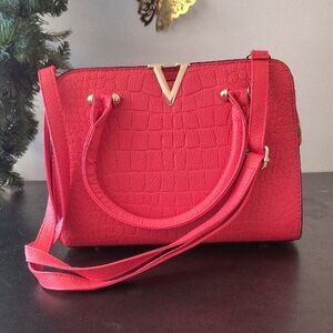 Elegant Red Handbag
